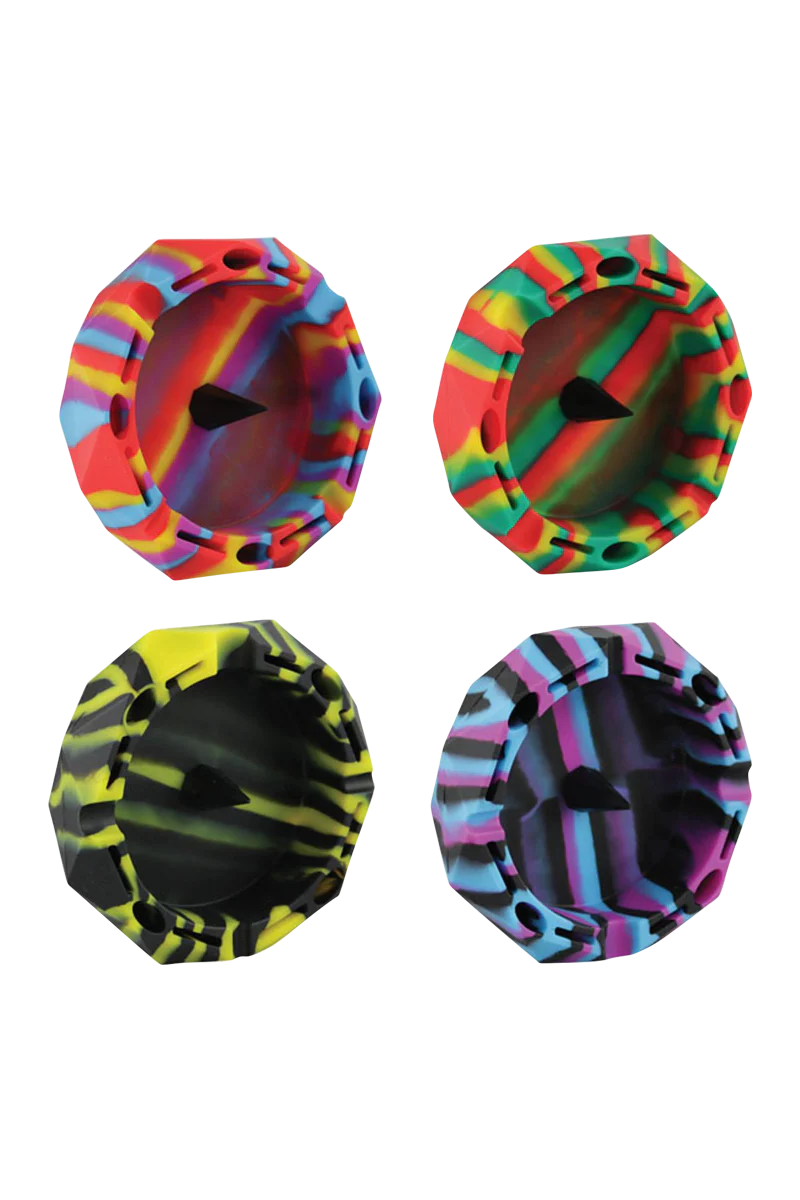 Silicone ashtray