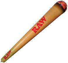 Raw inflatable cone large