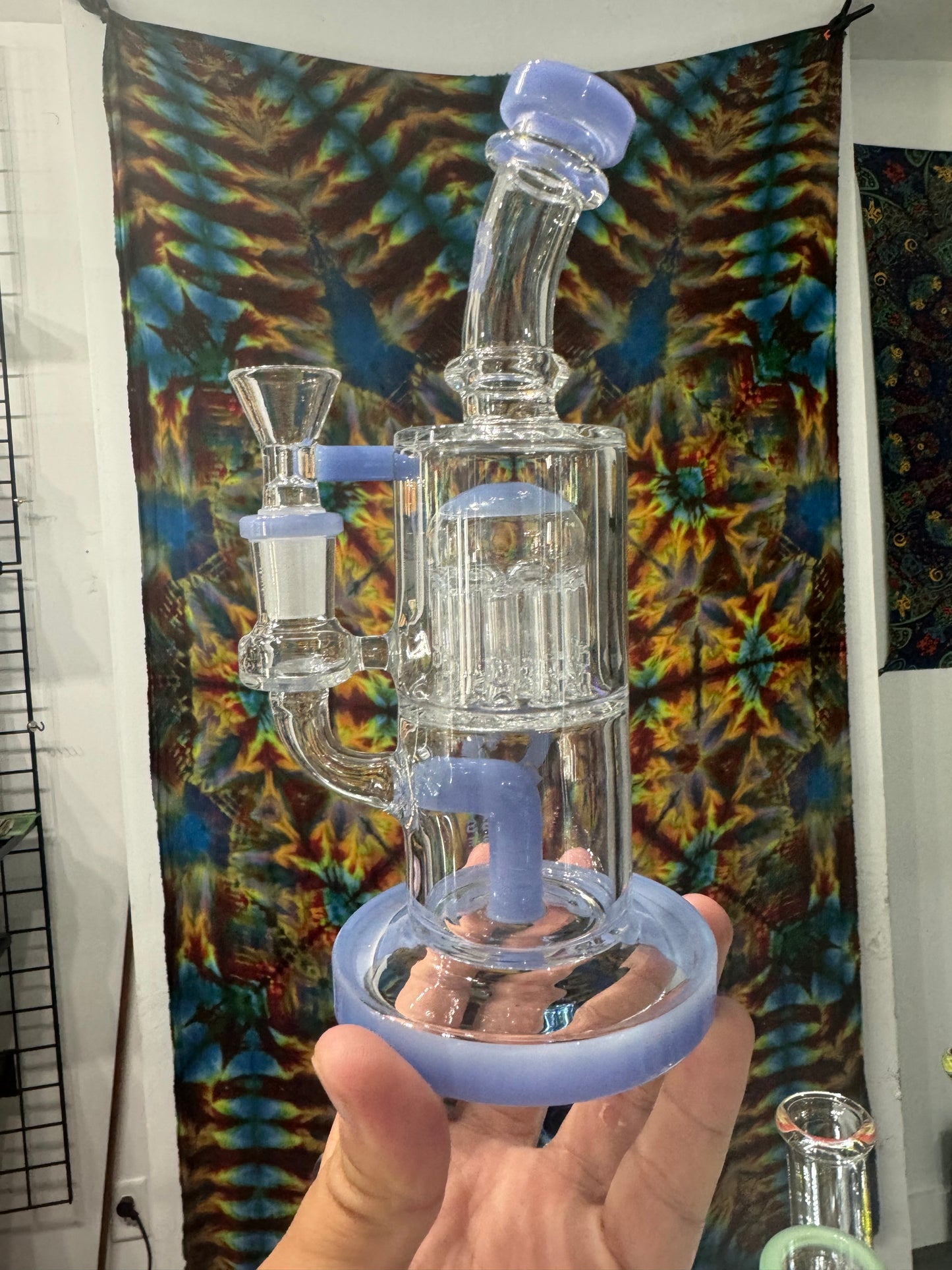 BENT NECK W/ SINGLE PERC blue